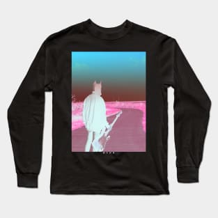 HUND "LORD DOBERMAN GUITAR INVERTED GRAPHIC" Long Sleeve T-Shirt